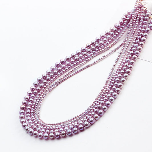 B56.(Buy one pearl set get 1 earrings)Number CM Baby pearl necklace anniverary daily