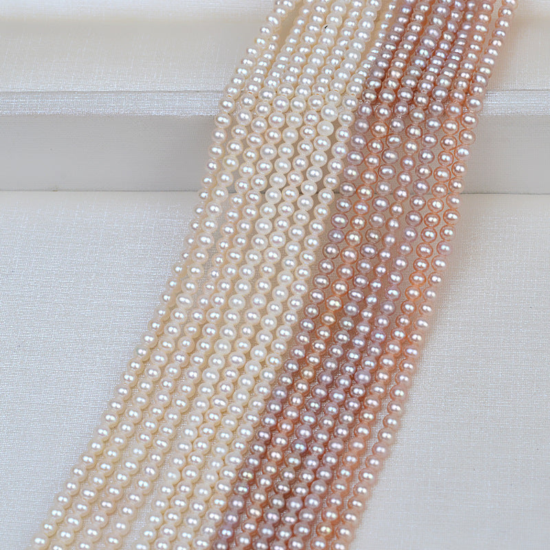 B56.(Buy one pearl set get 1 earrings)Number CM Baby pearl necklace anniverary daily